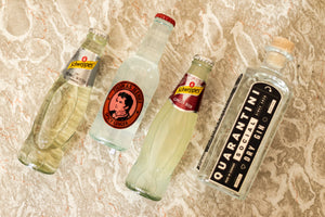 Quarantini Social Dry Gin mit Tonic Water, Ginger Ale und Ginger Beer