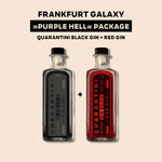 Frankfurt Galaxy „Purple Hell“ Gin Package: Black Gin + Red
