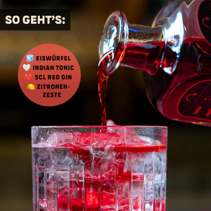 Gläser Set: Red Gin