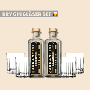 Gläser Set: Dry Gin